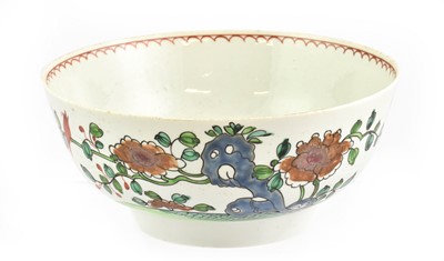 Lot 345 - A Christians Liverpool Porcelain Bowl, circa...