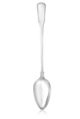 Lot 2036 - A George III Provincial Silver Basting-Spoon