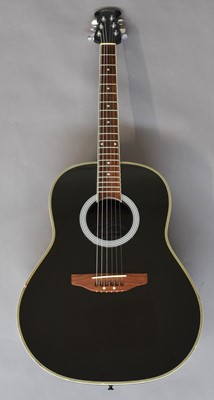 Lot 129 - Kaman Music By Ovation Applause Bowl Back Electro-Acoustic Guitar