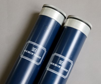 Lot 36 - A Pair of Hardy Aluminium Rod Tubes