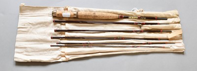 Lot 23 - A Hardy Graphite De-Luxe Smuggler Fly Rod