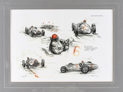 Lot 116 - Phil May (b.1925) Vignette Action Studies Von...