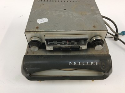 Lot 43 - A Motorola 125 Chromed Car Radio, as used in...