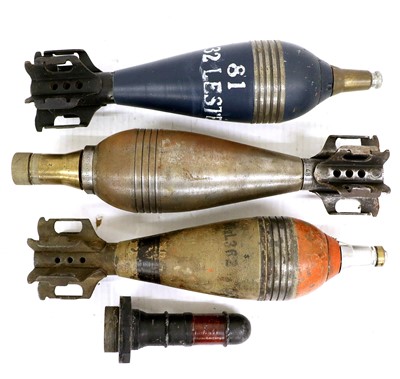 Lot 55 - An Inert 81mm Mortar Bomb, stamped PAS 1932 52...