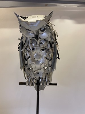 Lot 34 - Ptolemy Elrington Platy (born 1965) Hubcap...