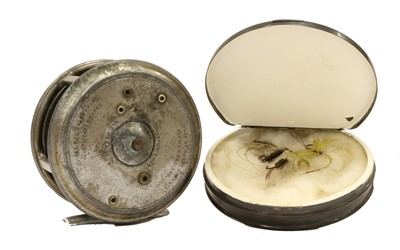 Lot 63 - A Hardy Uniqua 3 3/4" Salmon Fly Reel