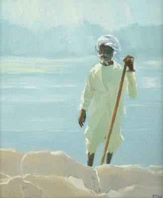 Lot 68 - Pip Todd-Warmoth (b.1962) "The Shepherd"...