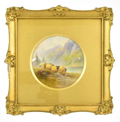 Lot 269 - A Royal Worcester Porcelain Plaque, by Harry...