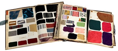 Lot 2154 - French Fabric Sample Book Titled 'Claude',...