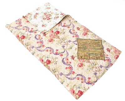 Lot 2163 - Early 20th Century Single Floral Whole Cloth...