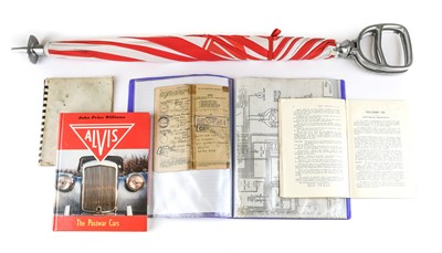 Lot 47 - Alvis TA 14 Interest: An original registration...