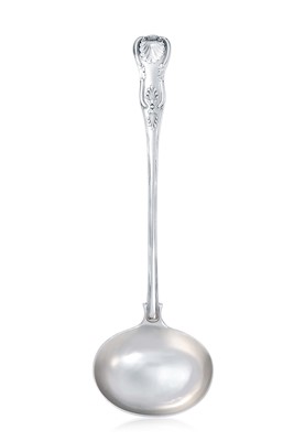Lot 2042 - A Victorian Silver Soup-Ladle