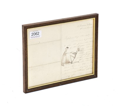 Lot 2062 - Cruikshank (George). Autograph Letter Signed,...