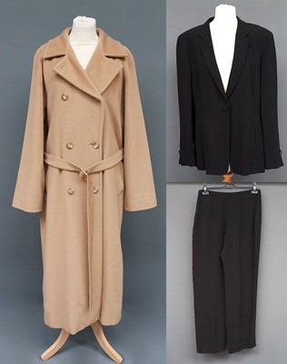 Lot 2126 - Maxmara Camel Wool and Cashmere Double...