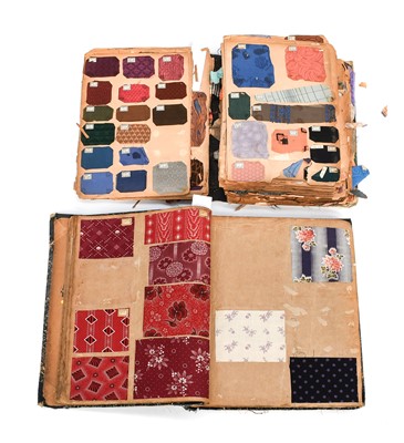 Lot 2153 - French Fabric Sample Book '1910-11', enclosing...