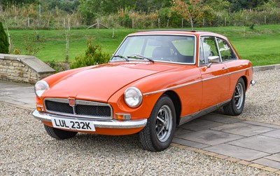 Lot 189 - 1972 MGB-GT Registration number: LUL 232K Date...