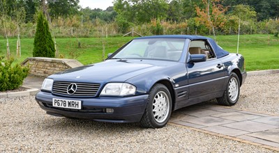 Lot 199 - 1998 Mercedes 280SL Convertible Registration...