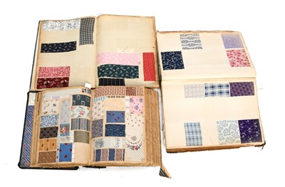 Lot 2156 - French Fabric Sample Book Titled 'Indienne...