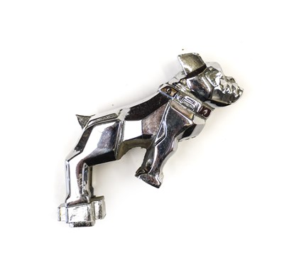 Lot 8 - ~ MACK: A 1920/30's Chromed Car Mascot, of a...