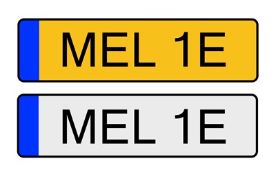 Lot 148 - Cherished Registration Number: MEL 1E, with...