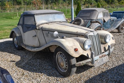 Lot 185 - 1954 MG TF Registration number: UTN 825 Date...