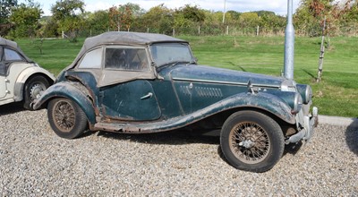 Lot 186 - 1954 MG TF Registration number: LWR 818 Date...