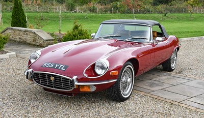 Lot 207 - 1973 Jaguar E type Series 3 V12 Roadster (left-...