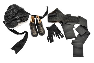 Lot 2053 - 19th Century Children's Mourning and Other...