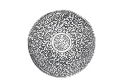 Lot 2069 - An Indian Silver Dish