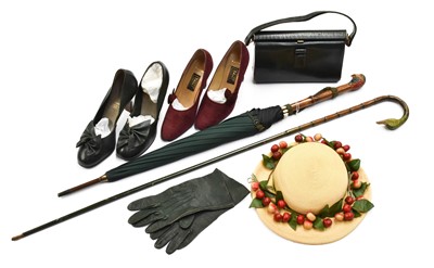 Lot 2028 - Circa 1930s and Later Costume Accessories,...