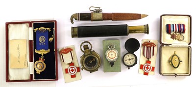 Lot 76 - A Small Quantity of Militaria, including a 9...