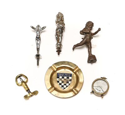 Lot 20 - ~ A Chrome on Brass Car Mascot, early 20th...