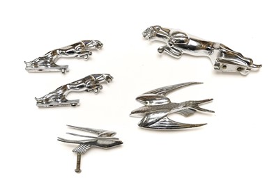 Lot 21 - ~ A 1960's Jaguar Chromed Car Mascot, 19cm...