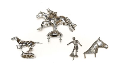 Lot 9 - ~ A Cast Metal Accessory Mascot, in the form...