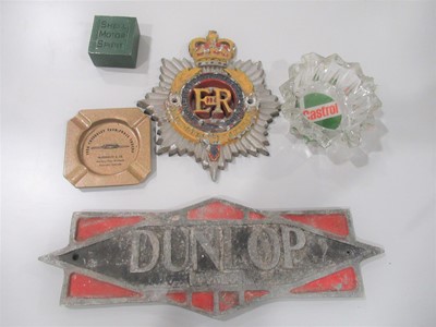 Lot 45 - ~ DUNLOP TYRES: A Vintage Cast Metal...