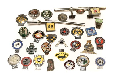 Lot 71 - ~ Twenty-Four Assorted Chromed/Metal Car...