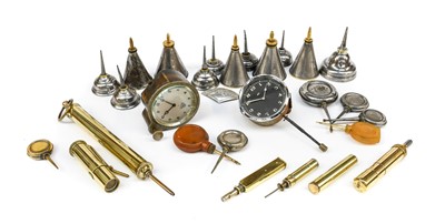 Lot 63 - A Box of Autojumble, to include: Smiths car...