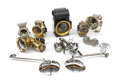 Lot 79 - Five Assorted Oil and Acetylene Gas Powered...