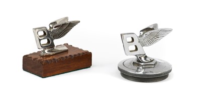 Lot 16 - A Bentley Chromed Car Mascot, in the form of...