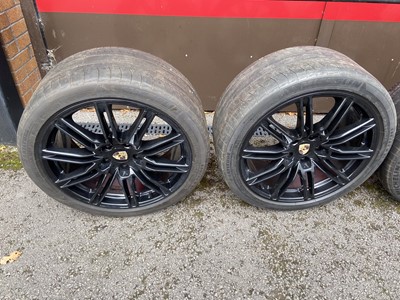 Lot 96 - A Set of Four Original Porsche Cayenne 21"...