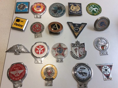 Lot 31 - ~ Thirty-Six Assorted Chromed and Metal Car...