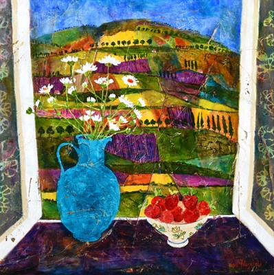 Lot 96 - Sue Fitzgerald (Contemporary) "Hotel Window...