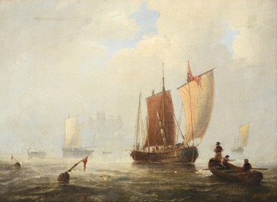 Lot 1050 - John Wilson Carmichael (1800-1868) Bamburgh...