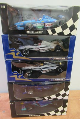 Lot 117A - Minichamps F1 Group 1:18 Scale