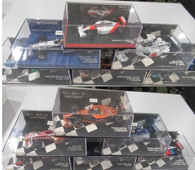 Lot 129 - Minichamps F1 Group 1:43 Scale