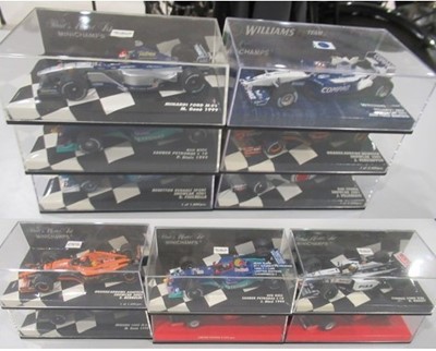 Lot 127 - Minichamps F1 Group 1:43 Scale