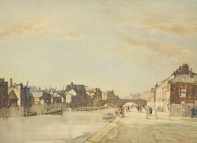 Lot 72 - Patrick Hall (b.1935) "Ouse Bridge from...