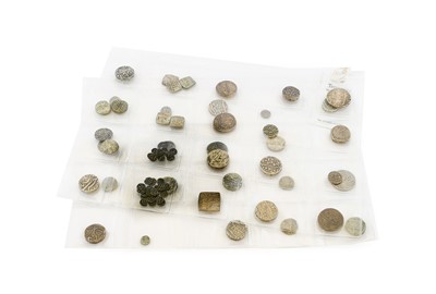 Lot 121 - ♦73 x India, Hammered Silver comprising rupees...