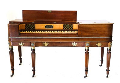 Lot 88 - A Late George III/Regency Mahogany Square...