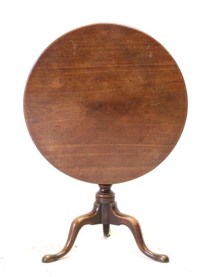 Lot 28 - A George III Mahogany Tripod Table, late 18th...